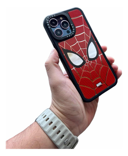 Uni- Funda Spiderman Para iPhone Estilo Casetify