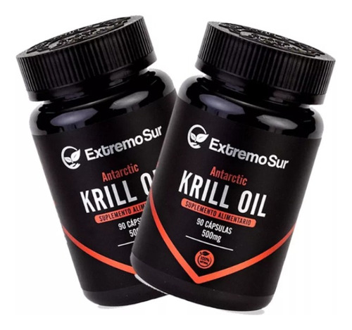 Aceite De Krill - Omega 3 - 500mg// Epa Y Dha 180 Caps