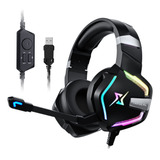 Targeal Auriculares Para Juegos Con Micrfono Para Pc, Ps5, P