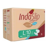 Pañal Para Adulto Inda Slip Premium L 10