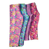 Leggins Niña Licrado Todas Las Tallas Set X3