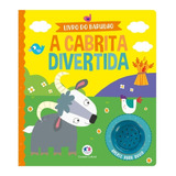 Livro Cartonado Infantil Sonoro Sons Da Fazenda Animais Folhas Duras  A Cabrita Divertida - Aperte E Ouça 