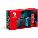 Nintendo Switch V2 Caja Roja Nuevo+128gb+34 Juegos Programad