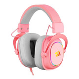 Headset Gamer Redragon Rosa Zeus X H510rgb-pink - Sonido 7.1