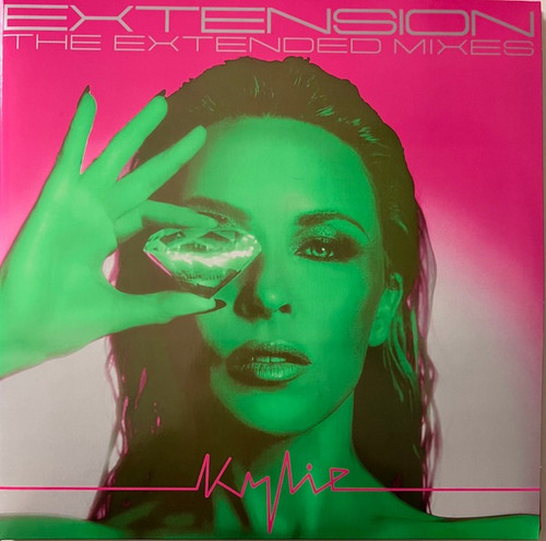 Kylie Minogue Extension Vinilo Doble Transparente Y Salpicré