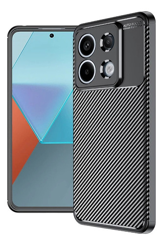 Capa Case Carbon Para Redmi Note 13 Pro 5g / Note Pro 13 4g