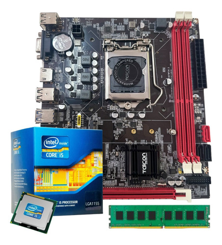 Kit Placa Mãe Processador I5 3.20ghz Memória 8gb Hdmi Nvme