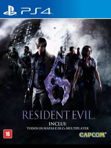 Resident Evil 6 Ps4 Nacional Lacrado 