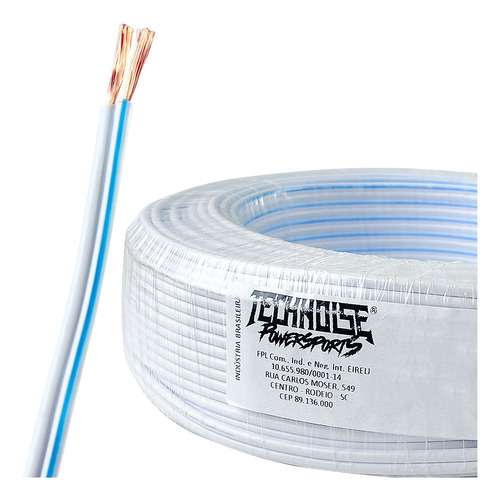 Fio Paralelo 2x1,5mm 50m 16awg Som Automotivo Home Teather