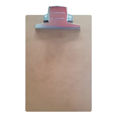 Tabla Porta Documentos De Madera Con Clip Tamaño Oficio
