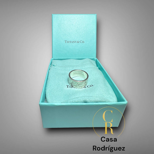 Anillo Tiffany Note Plata 