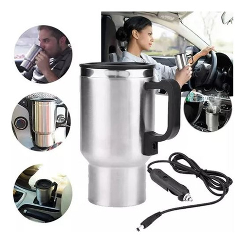 Vaso Tazón Mug Termo Eléctrico Calentador Te/ Café Auto 12v