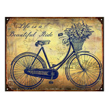 Carteles Chapa, Decoracion Vintage Frases Bicicleta Deco 139