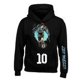 Buzo Messi Argentino Futbol Buso Saco Con Capota Hoodies