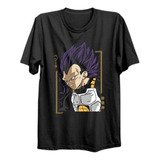 Polera Negra Dragon Ball Vegeta 111