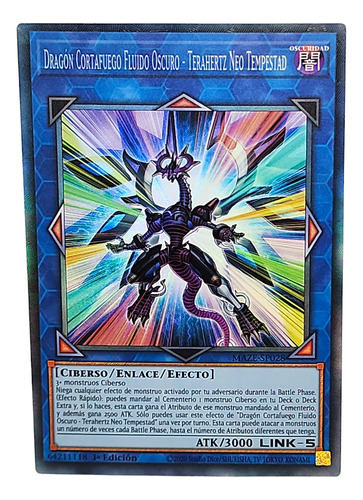 Firewall Dragon Darkfluid Neo Tempest Terahertz Español Yugi