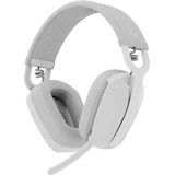 Diadema Logitech Zone Vibe 100 Profesional Bluetooth Blanca