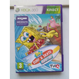 Kinect Bob Esponja Surf & Skate Roadtrip - Xbox 360 Fisico 