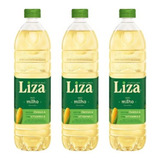 Kit C/3 Óleo De Milho Ômega 6 E Vitamina E 900ml Liza