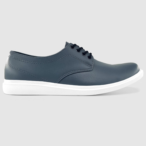 Zapato Hombre De Vestir Oxford Acordonado Urbano Eco Cuero C