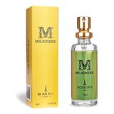 Perfume Masculino Milionere 15ml Moments Paris Fragrância Amadeirado Oriental Noite Fixação Spray Presente Bolso Homem