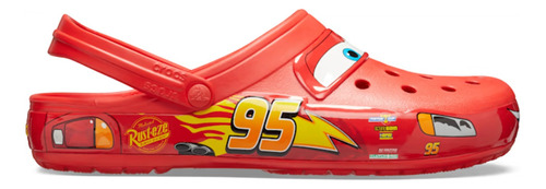 Sandalias Zuecos Rayo Mcqueen Impermeables Disney Pixar