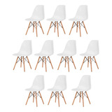 Silla Eames Moderna 10pz Minimalista Para Interior/exterior