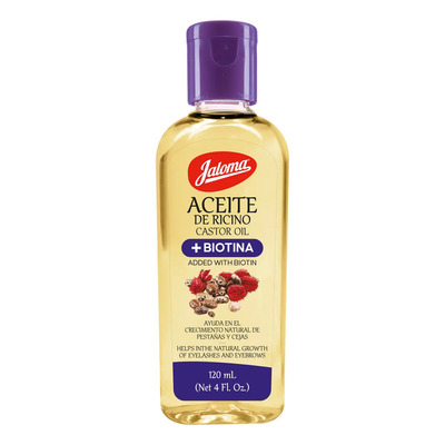 Aceite De Ricino + biotina Jaloma 120ml, para cejas y pestañas | MercadoLibre