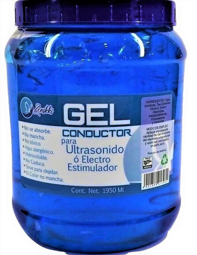 Gel Conductor Para Ultrasonido O Electroestimulador 1950ml 