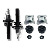 Kit 2 Amortiguadores Delanteros Gas + Bases Vw Gol 2011-2012