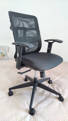 Silla De Oficina Grupo A2 Flexor Mesh Negra