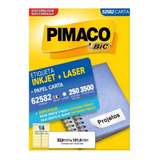 Etiqueta Para Impressora A6182 Pimaco 33,9x101,6