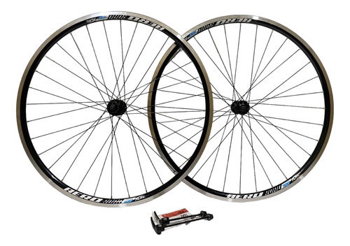 Par De Rodas Speed Aro 700 Flay Aero Cubo Shimano Rs300 32f 