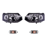 Cuartos + Faros 4 Piezas Depo Transporter 2010-2015