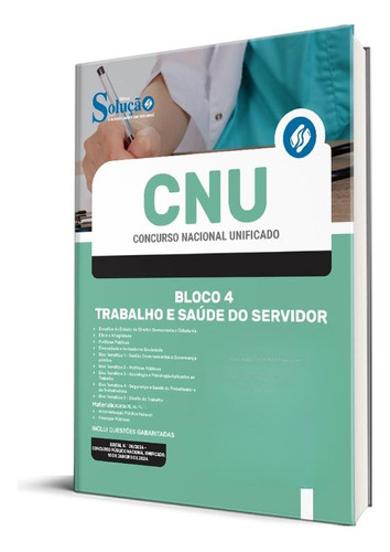 Apostila Cnu Atualizado Bloco 4 - Ed. Solução