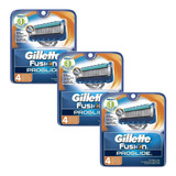 Pack X 3 Gillette Fusion Proshield X4 Cart Remplaza Proglide
