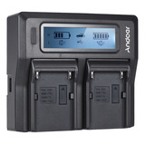 Cargador Np-fm50/fm500h/qm71 Dual Sony Andoer Para Cargador