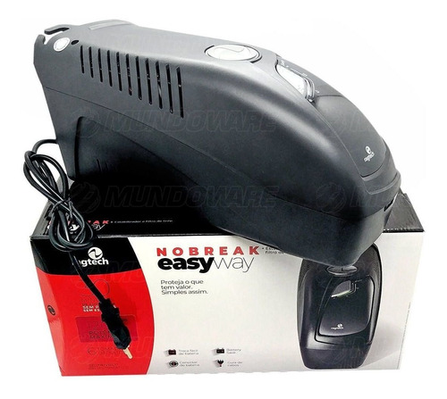 Nobreak 1200va 600w Conector Bateria Externa Bivolt Com Nota