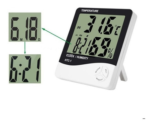 Termohigrómetro Digital Htc-1. Medidor Temperatura Humedad