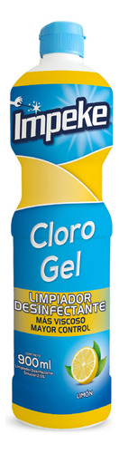 Cloro Gel 900ml Limon Impeke