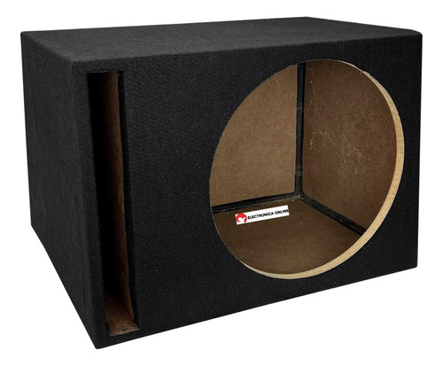 Cajon Porteado Para Subwoofer 15 Pulgadas Mdf 2.5ft3 