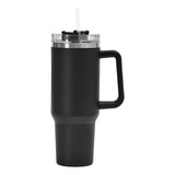 Copo Térmico Quencher 1200ml Bebida Quente E Frio Com Canudo