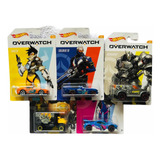 Carritos Hotwheels Set X5 Overwatch De Colección