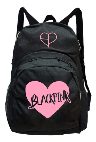 Mochila Blackpink Banda Música K-pop Heart Gfmx