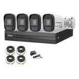 Kit 4 Camaras Seguridad Full Color Exterior Dvr 4 Canal P2p