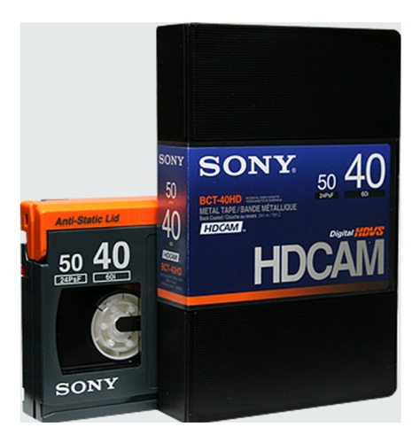 Cassette Sony Hdcam 40 Modelo Bct-40hd