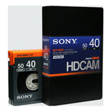 Cassette Sony Hdcam 40 Modelo Bct-40hd