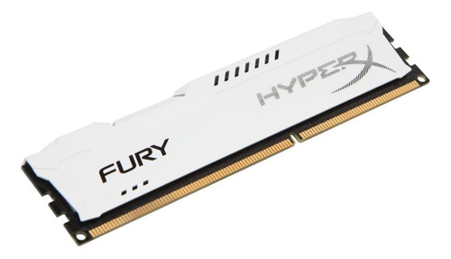 Memoria Ram Kingston Hyperx Fury 4gb Ddr3 Blanco Hx318c10fw