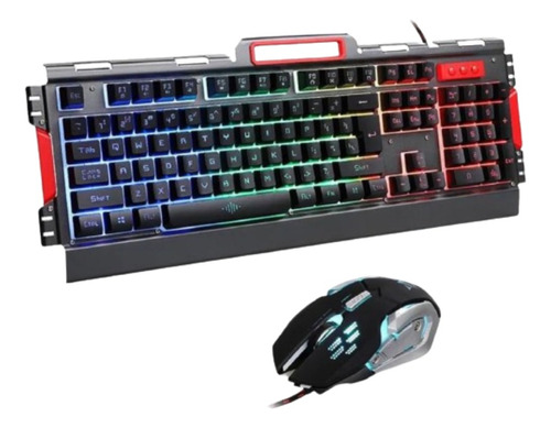 Gaming Combo Teclado + Mouse K33 Luz Led