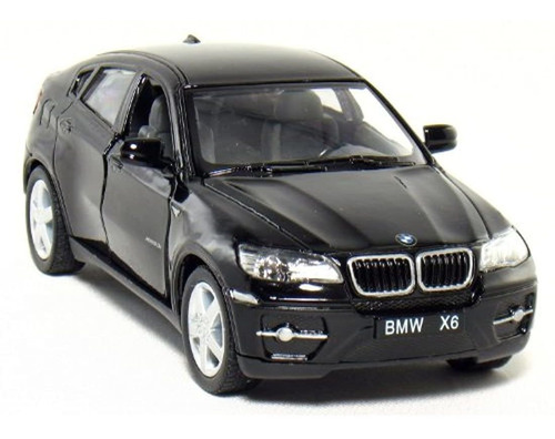 Juego De 4:5'' Bmw X6 Suv Escala 1:38 Negro/rojo/plata/blanc